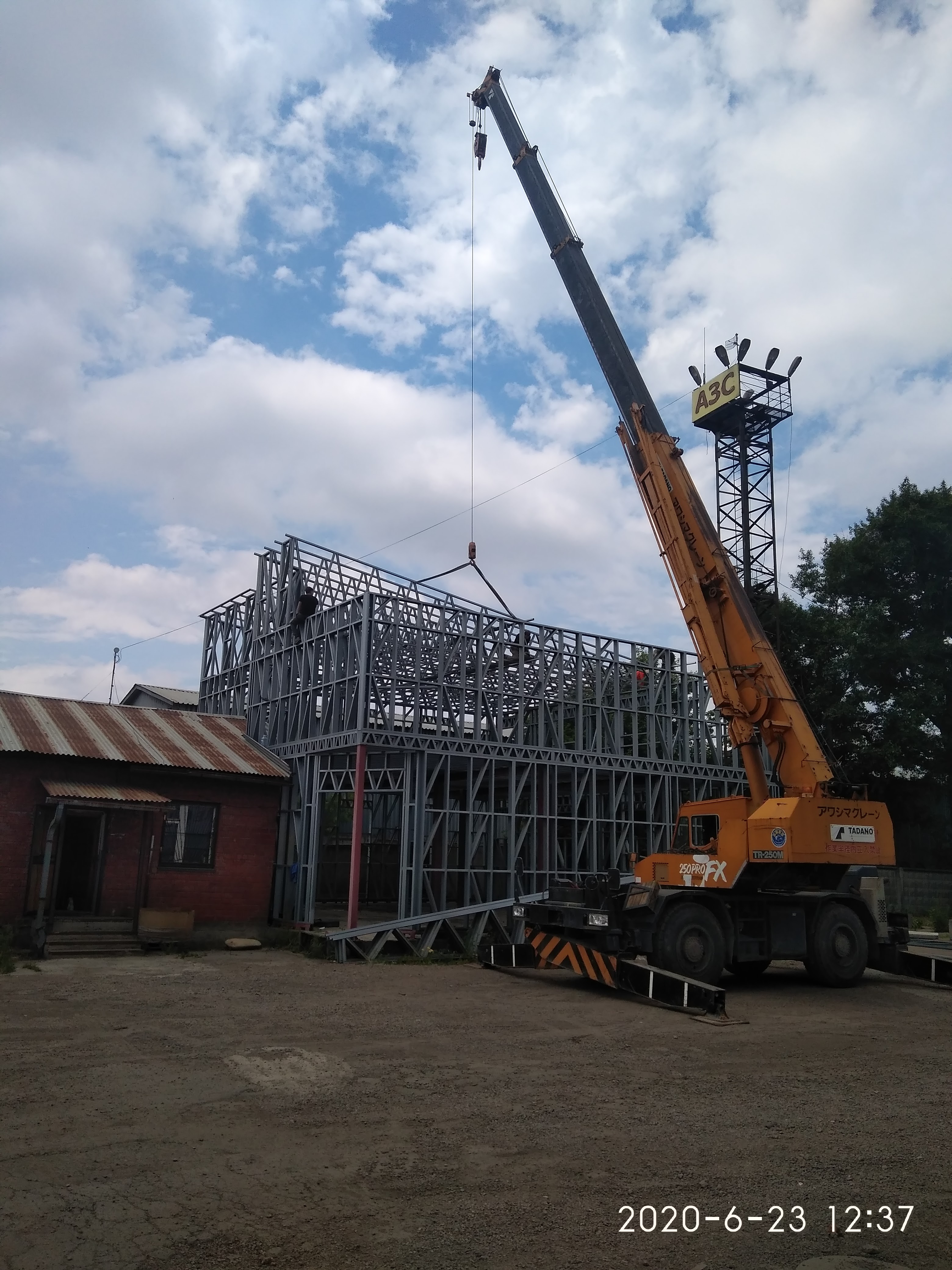 Строительства склада