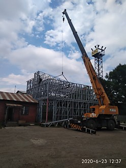 Строительства склада